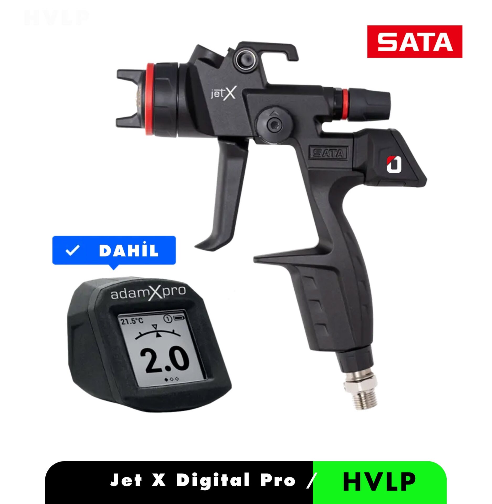 Sata Jet X Digital Pro HVLP Üstten Depo Boya Tabancası 1.3MM