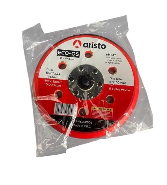 Aristo Eko Cırtlı Zımpara Tabanı 150MM