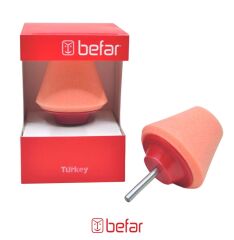 Befar Konik Jant Temizleme Süngeri Matkap Uçlu
