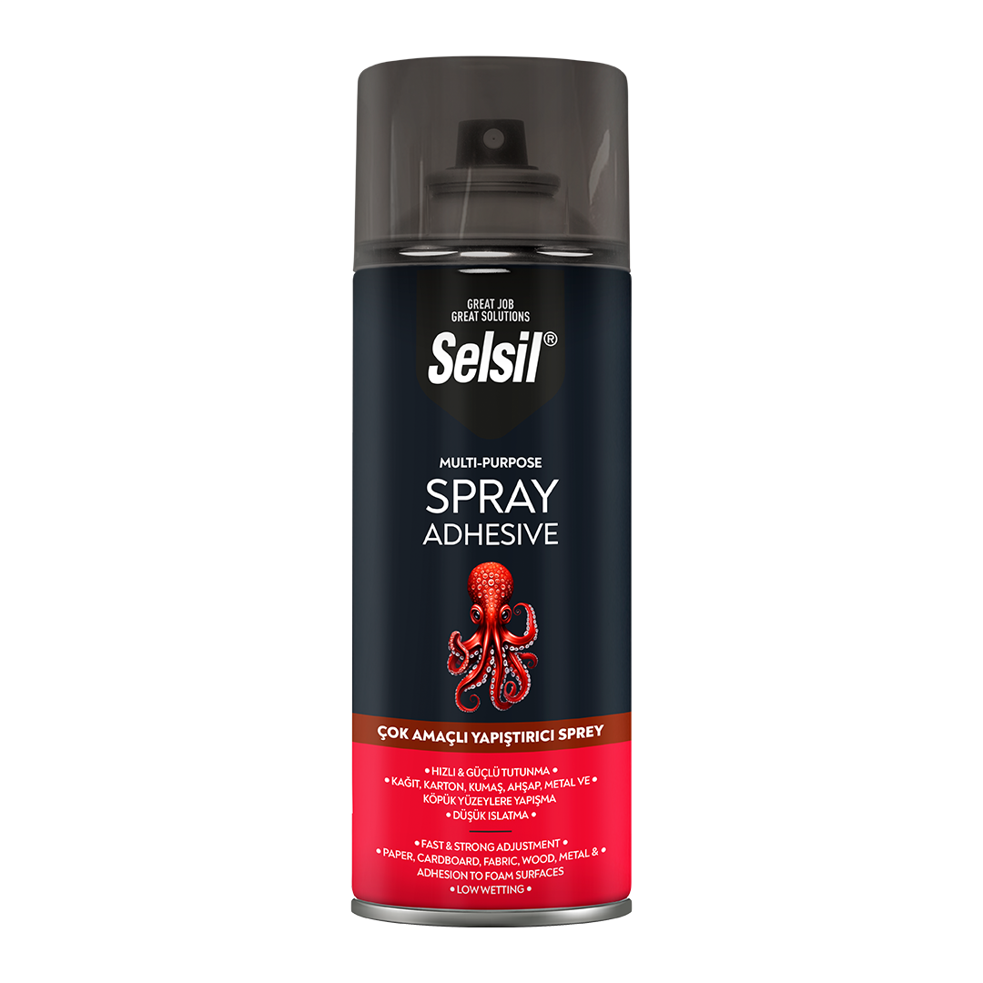 Selsil Çok Amaçlı Yapıştırıcı Sprey 400 ML
