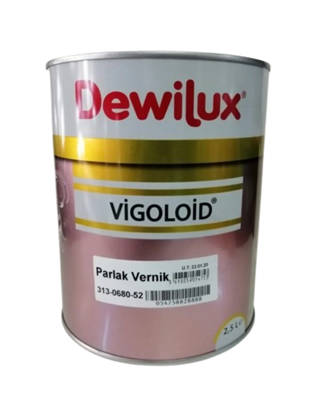 Dewilux Vigoloid Selülozik Parlak Vernik 2.5 Litre