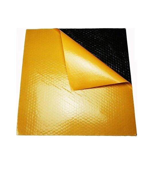 Yapışkanlı Zift Levha Ses ve Isı Yalıtım Malzemesi 45x50 Cm