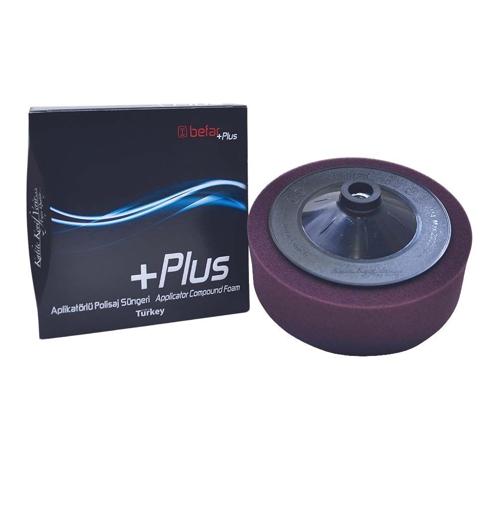 Befar Aplikatörlü Bordo Pasta Süngeri 150MM