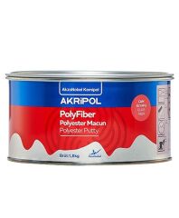 Akripol Polyfiber Polyester Macun Gri 0.9 Kg