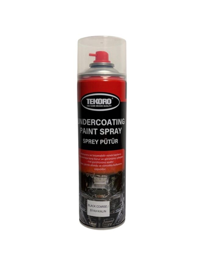 Tekoro Siyah Kalın Pütür Sprey 500ML