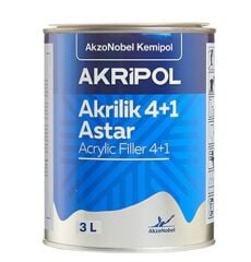 Akripol 4+1 Akrilik Astar Açık Gri 3 Litre