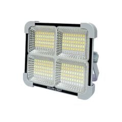 Cata 200W Solar Şarjlı Portatif Taşınabilir Led Projektör Aydınlatma CT-4698
