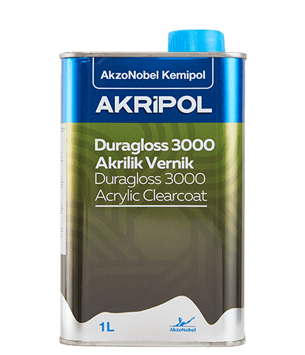 Akripol 2K Akrilik Duragloss Clear 3000 Vernik 5 Litre
