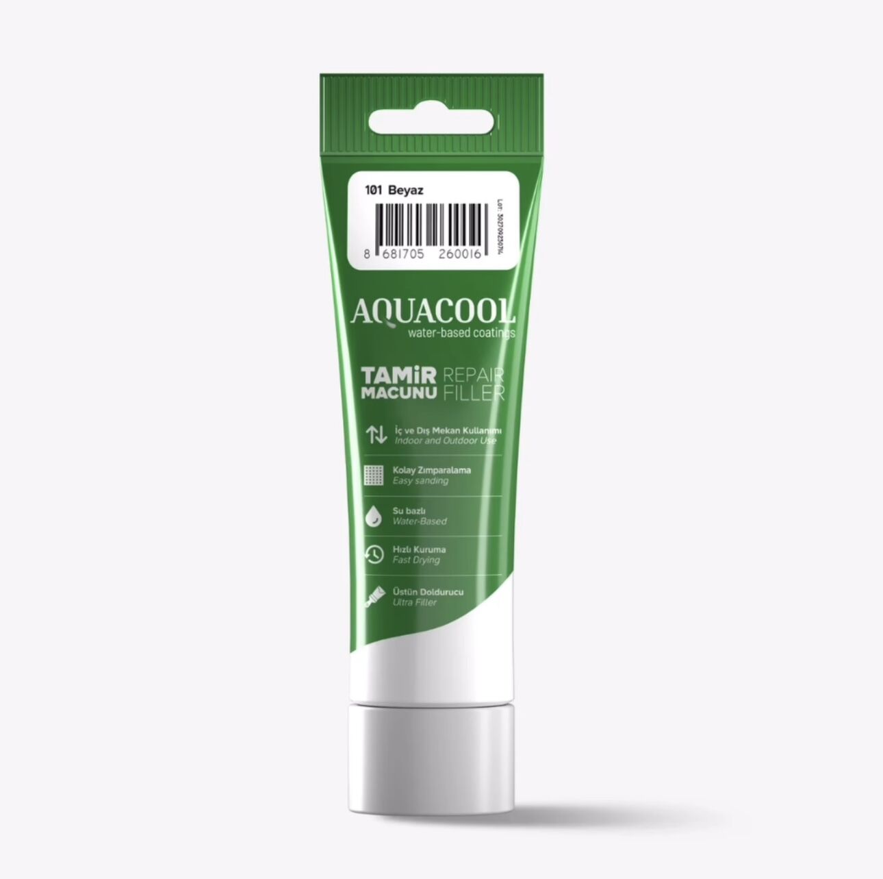 Aquacool Su Bazlı Ahşap Tamir Macunu 200 Gram