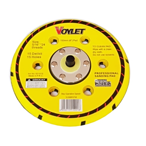 Voylet Zımpara Tabanı Cırtlı 150MM