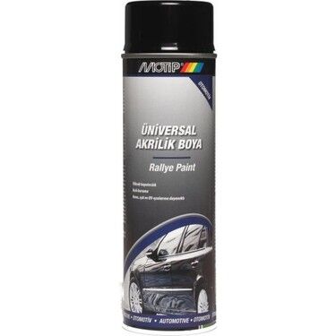 Motip Akrilik Mat Siyah Sprey Boya 500ML