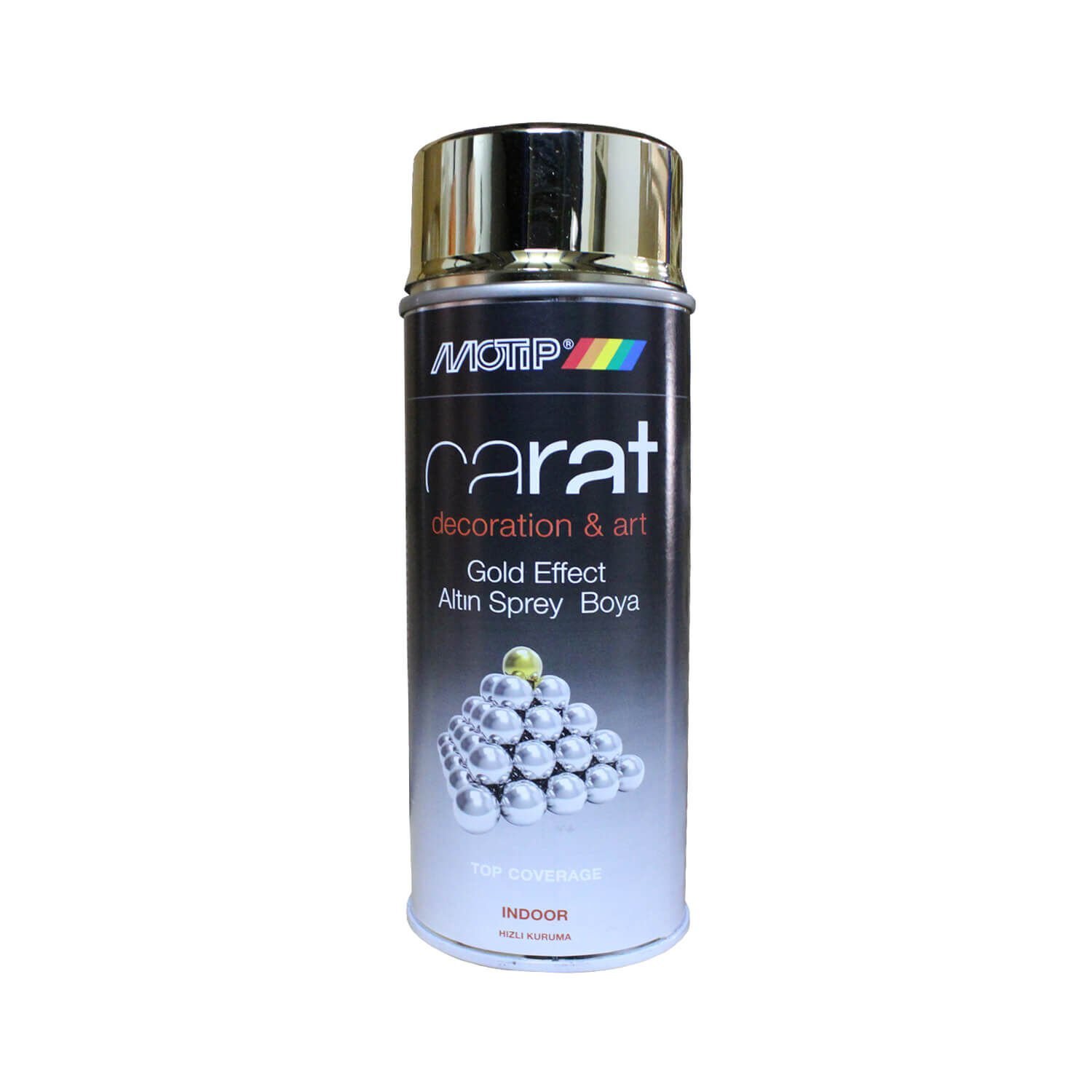Motip Carat Altın Krom Efekt Sprey Boya 400ML