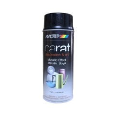 Motip Carat Metalik Siyah Sprey Boya 400ML