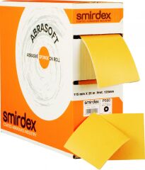 Smirdex Abrasoft Rulo Sünger Zımpara 115MM 600 Kum 1 Metre