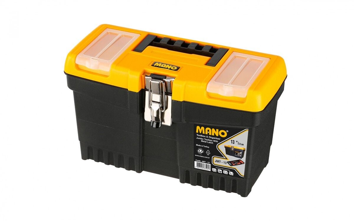 Mano Jumbo Metal Kilitli Takım Çantası 13''