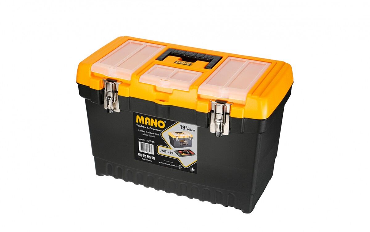 Mano Jumbo Metal Kilitli Takım Çantası 19''