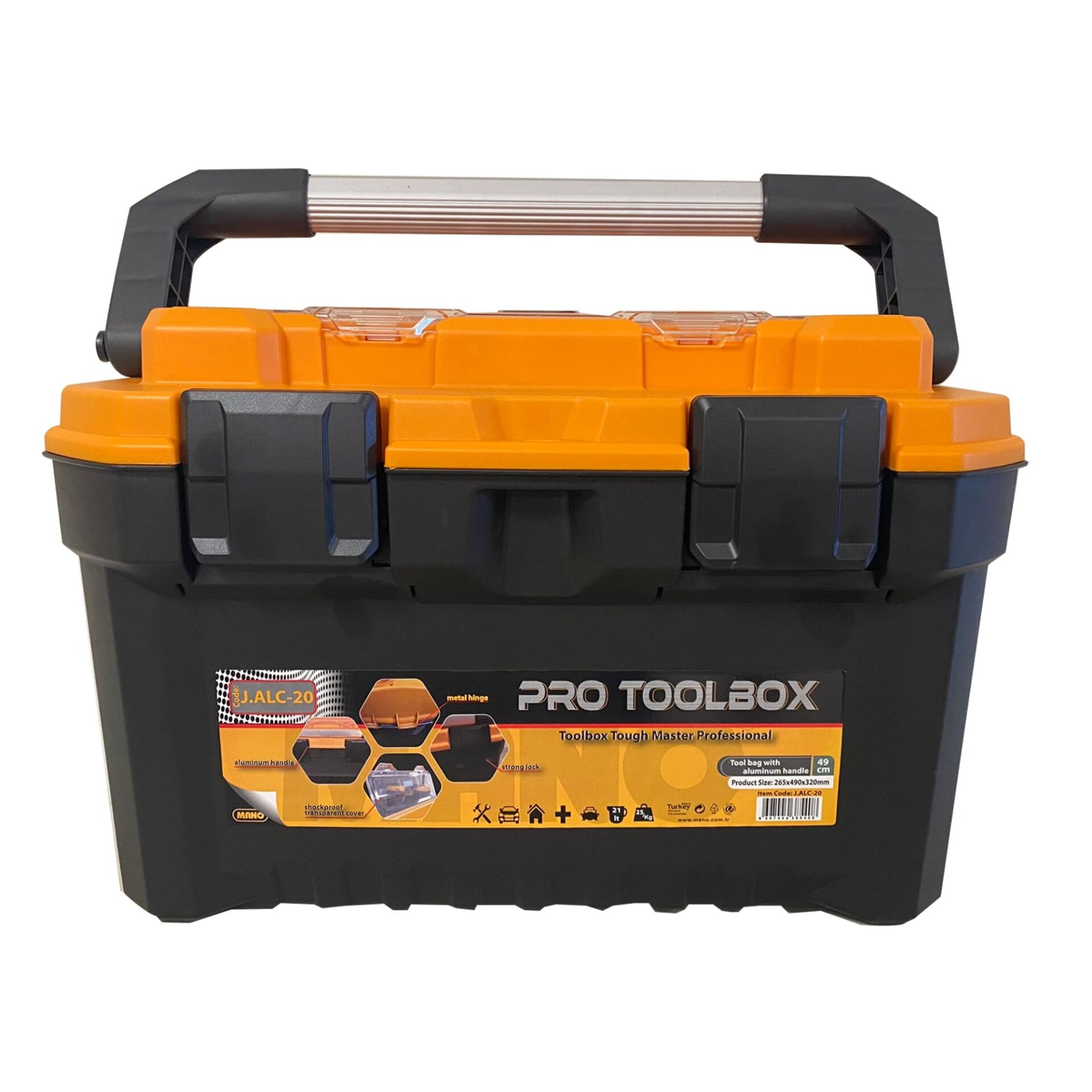 Mano Alüminyum Saplı Takım Çantası 20''