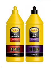 Farecla G3 Premium Pasta 1 Litre ve Farecla G3 Wax Cila 1 Litre Set