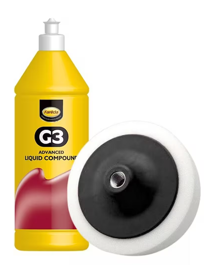 Farecla G3 Pasta 1 Litre ve Aplikatörlü Pasta Süngeri