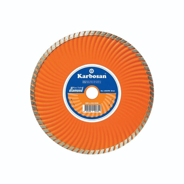 Karbosan Turbo Kanallı Elmas Kesici 115x2.2 (950410)