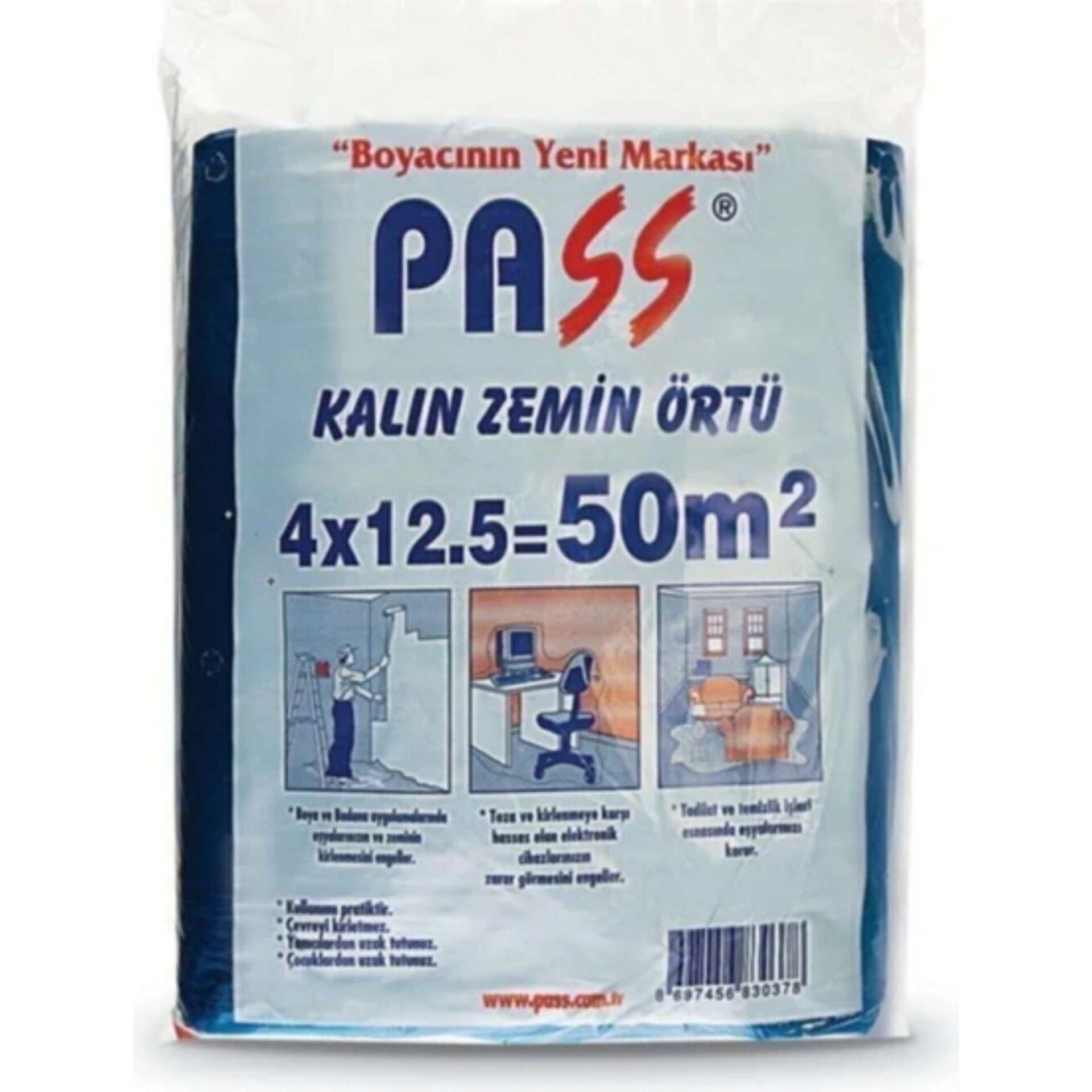Kalın Branda Örtü 4x12.5=50 M²