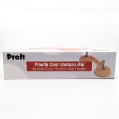 Plastik İkili Cam Vantuz 50 Kg 118MM