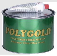 Polygold Polyester Fiber Macun Yeşil 2.7 Kg