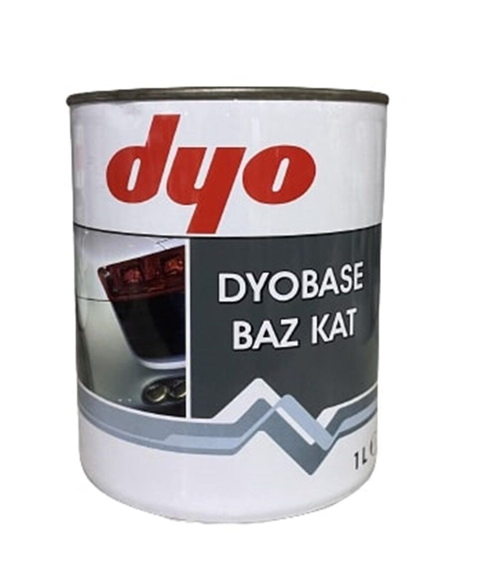 Dyo Dyobase Bazkat Boya Mercedes 197 Metalik Siyah 1 Litre
