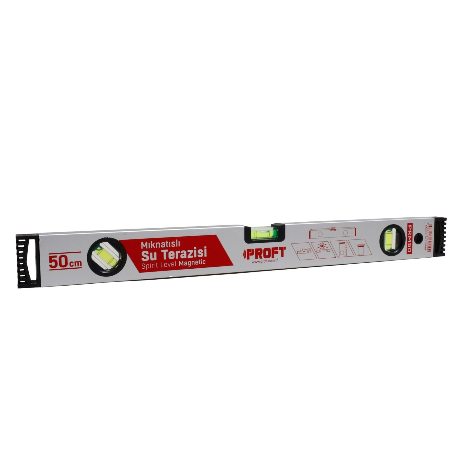 Proft Mıknatıslı Su Terazisi 50 Cm