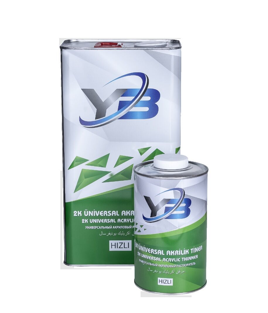 YB 2K Universal Akrilik Tiner Hızlı 3 Litre