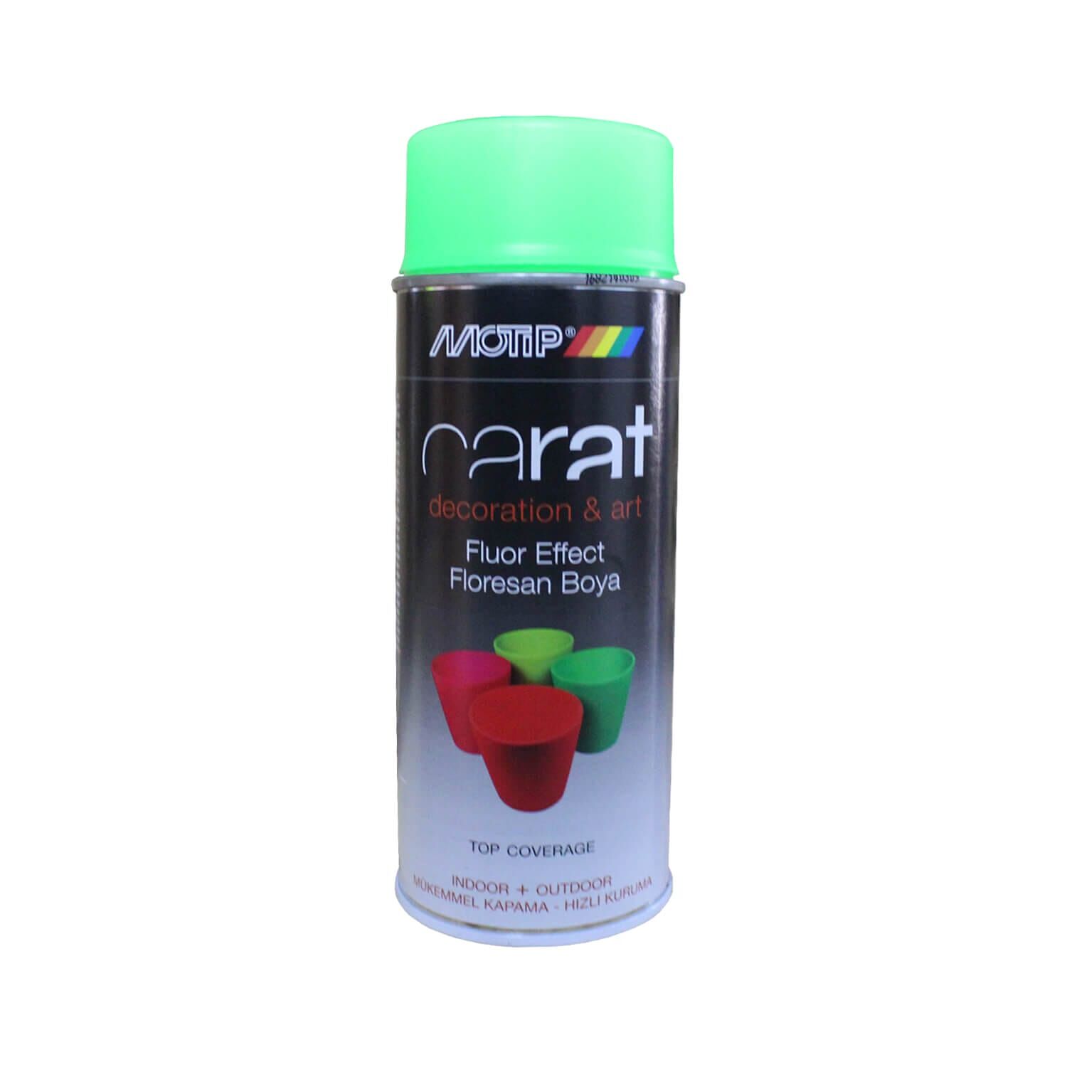 Motip Carat Floresan Yeşil Sprey Boya 400ML