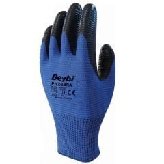 Beybi PN5 Zebra Eldiven Mavi No:10