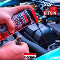 Soudal Pas Sökücü ve Yağlayıcı Multi Sprey 400ML