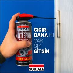 Soudal Pas Sökücü ve Yağlayıcı Multi Sprey 400ML