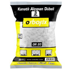 Plastik Kanatlı Alçıpan Dübeli No:3 500 Adet