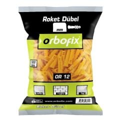 Roket Dübel Sarı 8MM