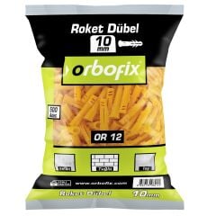 Roket Dübel Sarı 10MM