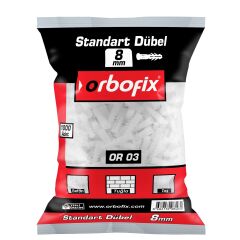 Plastik Dübel 8MM 1000 Adet
