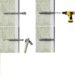 Boşluklu Tuğla Dübeli 8x80 100 Adet