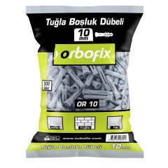 Tuğla Boşluk Dübeli 10MM 500 Adet