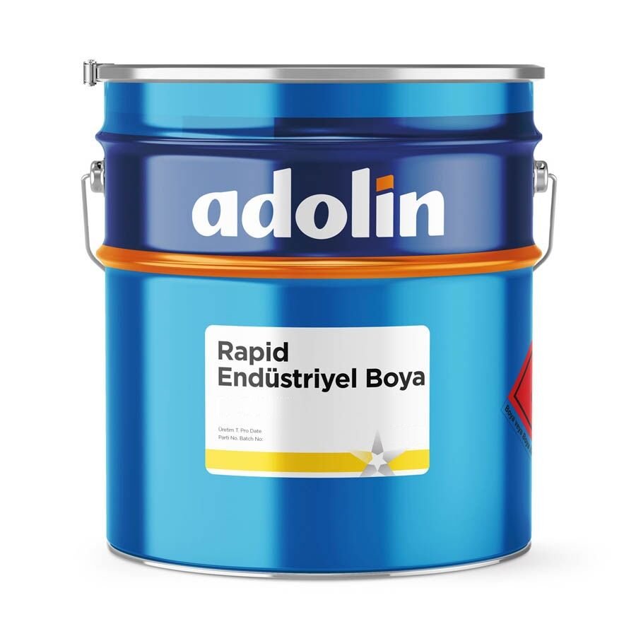 Adolin Rapid Endüstriyel Boya RAL 7016 Antrasit Gri 15 KG