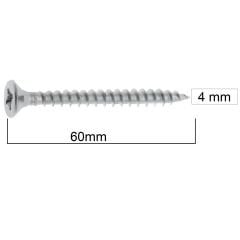 Sunta Vidası (Yıldız) 4.0x60