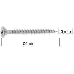 Sunta Vidası (Yıldız) 6.0x50