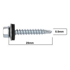Trapez Çatı Vidası 5.5x25