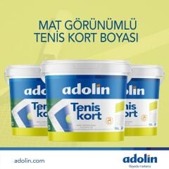 Adolin Tenis Kort Boyası 15 Litre