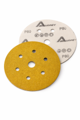 Audrey Hookit Gold 7 Delik Cırtlı Disk Zımpara 150MM