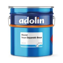 Adolin Resist Isıya Dayanıklı Boya Siyah 600 C 2.5 Lt