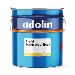 Adolin Rapid Endüstriyel Mat Siyah Boya 2.5 Kg